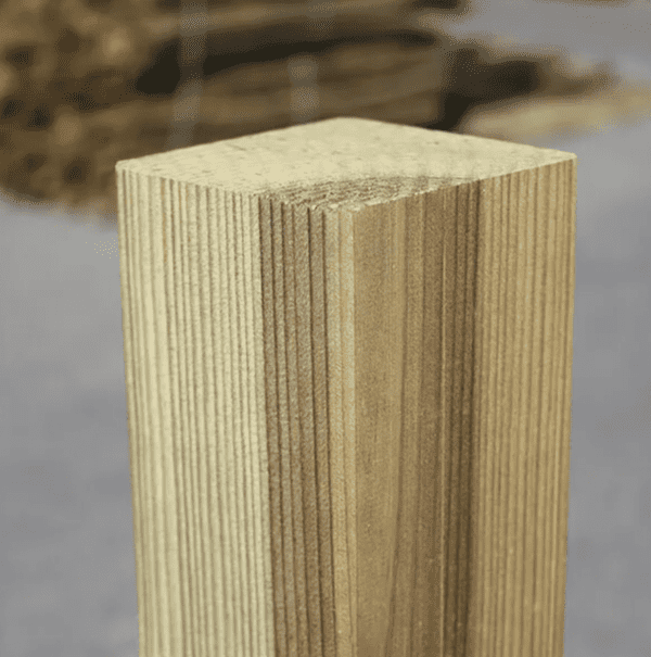 Sawn Treated Easi Edge 100 x 100mm (4" x 4") 4.8m - Image 2