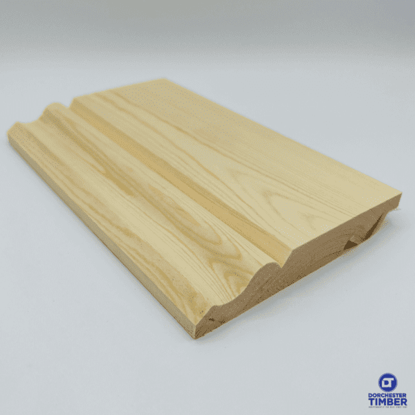 Softwood Torus & Ogee Reversible Skirting 25mm x 125mm (Finished 20.5mm x 119mm) - Image 4