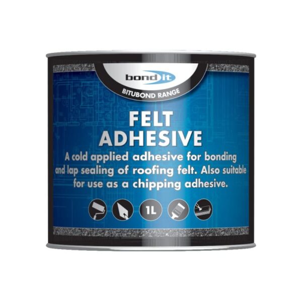 Bond It Felt Adhesive - Black 1L