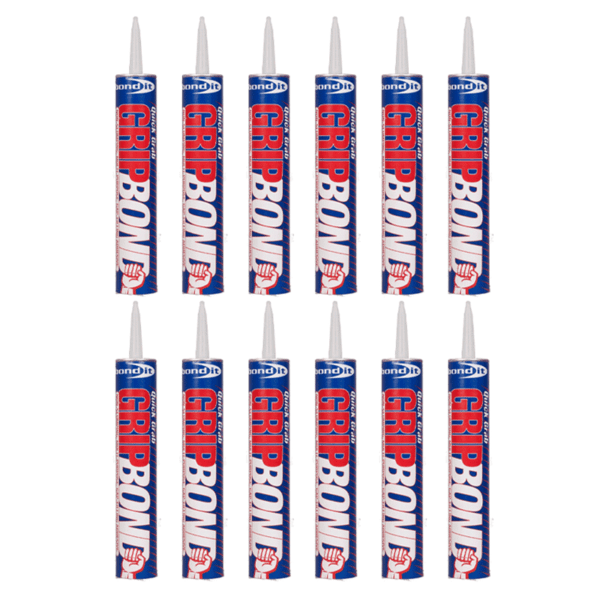 Bond It Gripbond Gap Filling Adhesive (Pack Of 12)