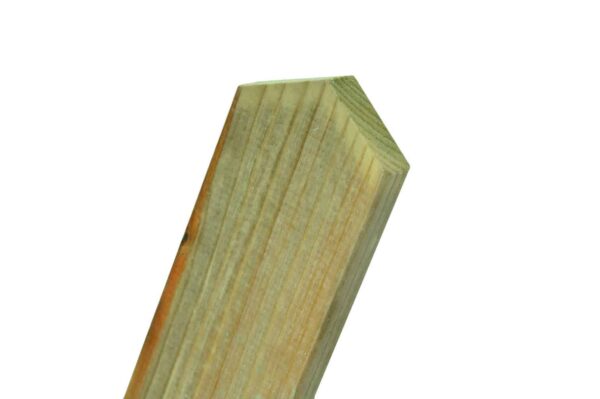 Pointed Top Picket Pale - Pressure Treated - 1.2m x 75xmm x 20mm