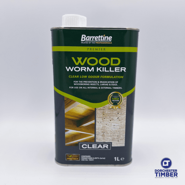 Barrettine Premier Woodworm Killer (1Ltr)